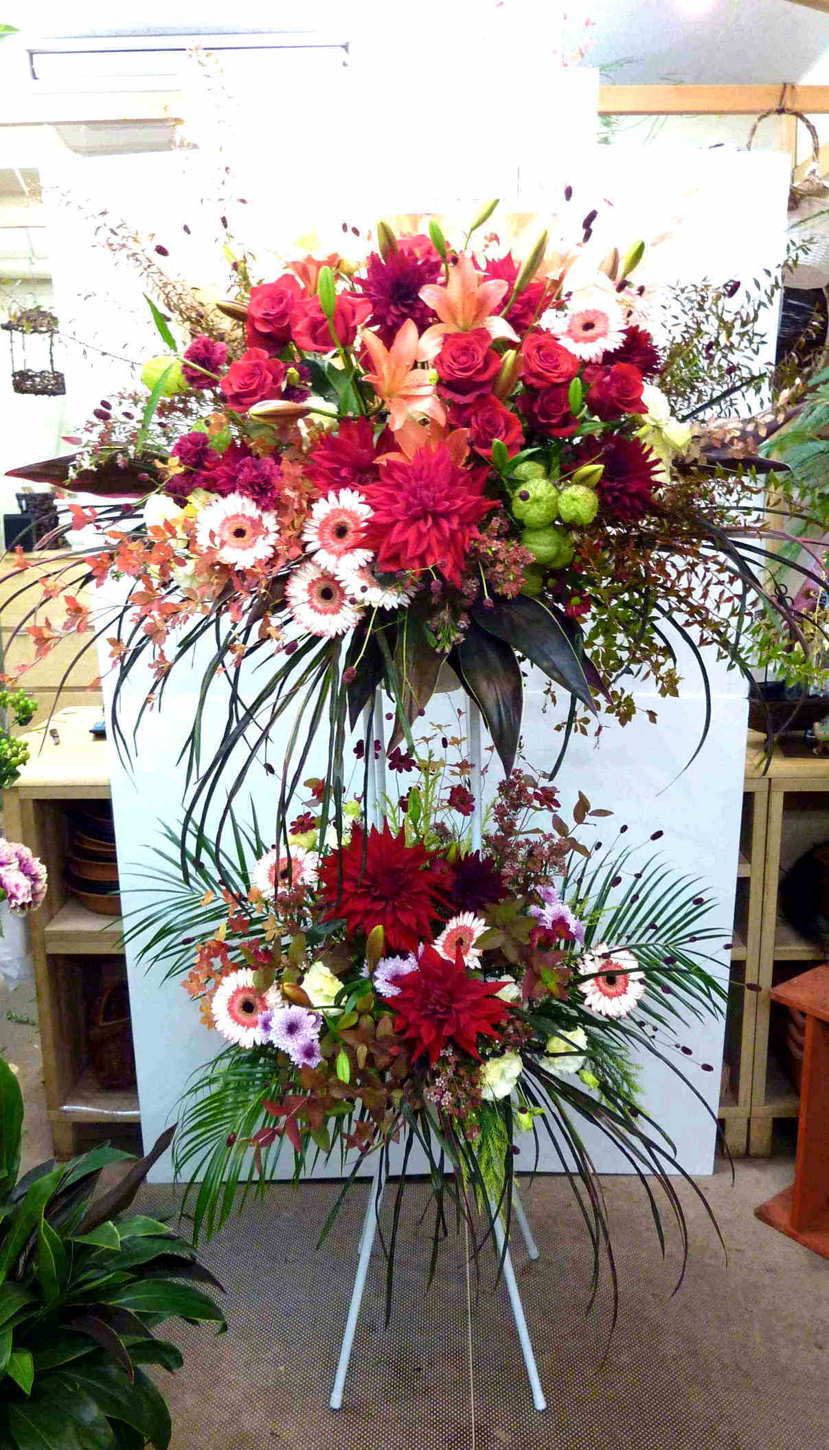 ５万円スタンド花・豪華・特別感